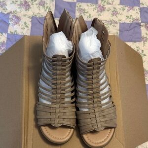 Journee Collection Strappy Gladiator Sandals